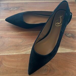 Sam Edelman Women's Wanda Flat, Black, 7.5